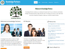 Tablet Screenshot of knowledgepartners.org